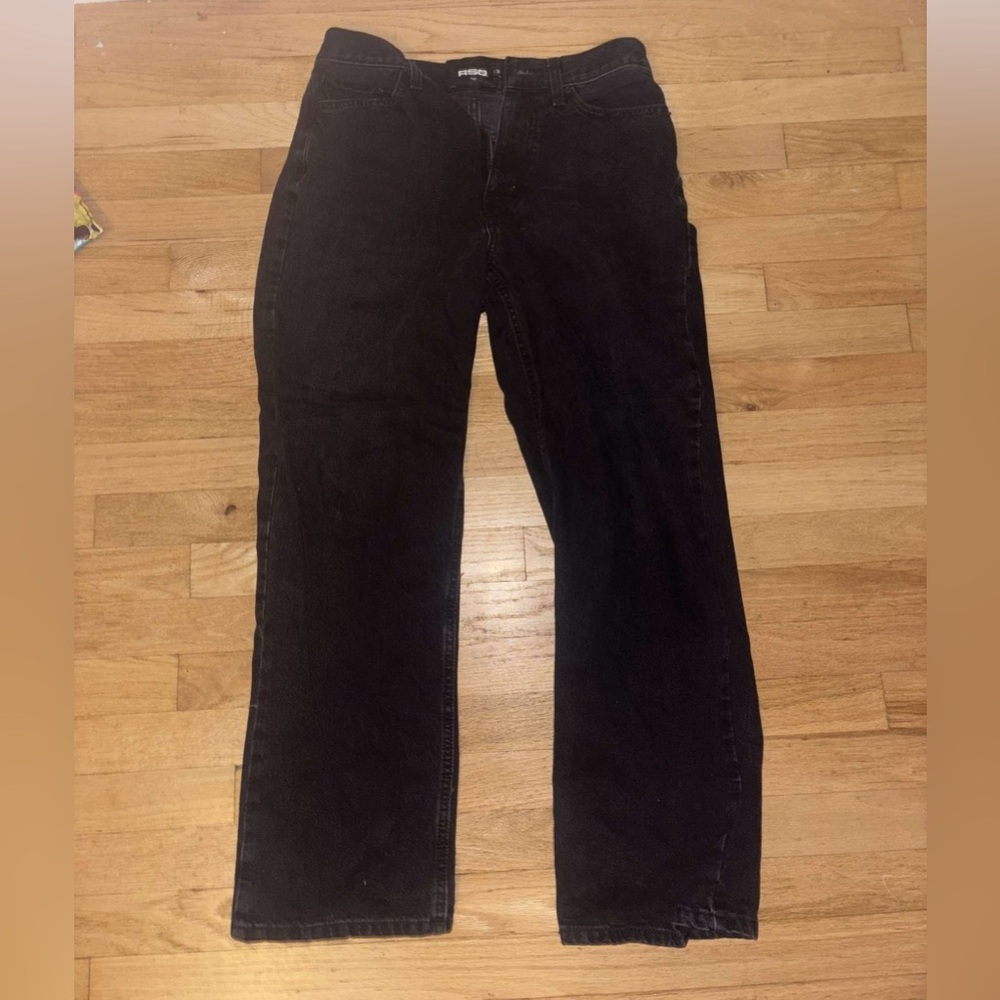 RSQ Women's Black Baggy Jeans W30
